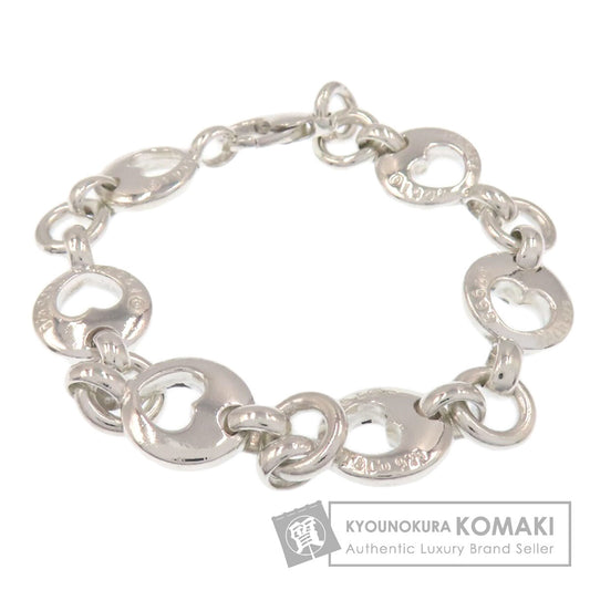 TIFFANY&Co. pierced heart Bracelet Silver Ladies [Used]