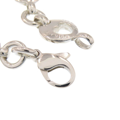 TIFFANY&Co. pierced heart Bracelet Silver Ladies [Used]