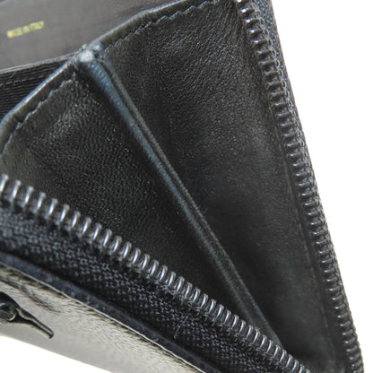 CHANEL COCO Mark Long wallet (with coin pocket) Grained Calfskin Skin Ladies [Used]
