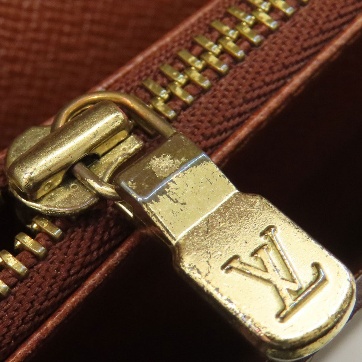 LOUIS VUITTON M61723 Pochette Porto Monnet Credit Long wallet (with coin pocket) Monogram canvas Ladies [Used]