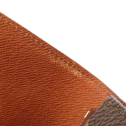 LOUIS VUITTON M61723 Pochette Porto Monnet Credit Long wallet (with coin pocket) Monogram canvas Ladies [Used]
