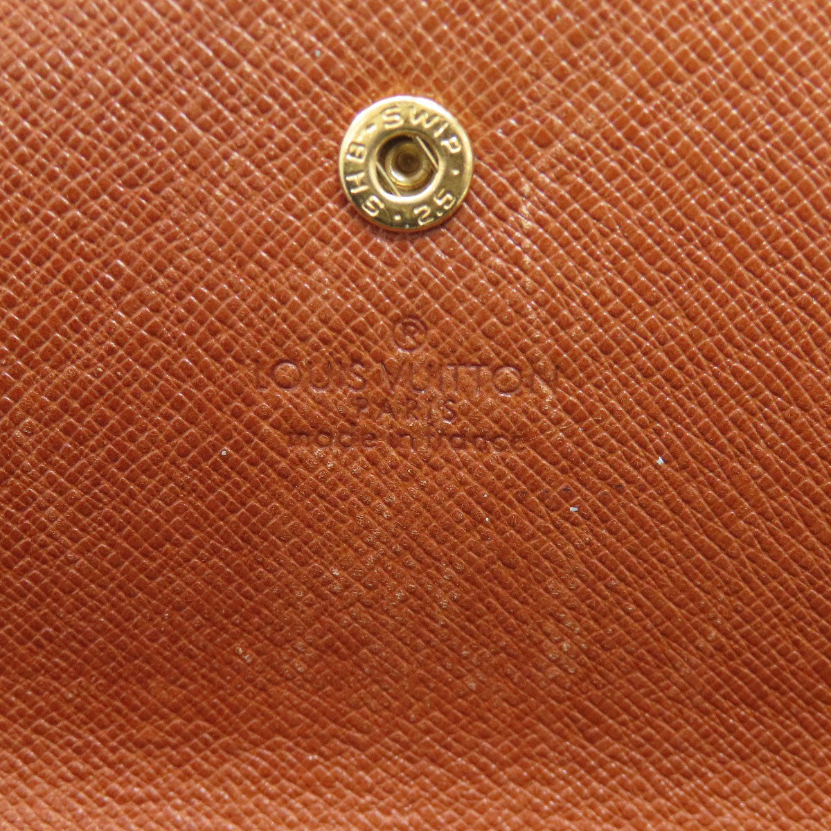 LOUIS VUITTON M61723 Pochette Porto Monnet Credit Long wallet (with coin pocket) Monogram canvas Ladies [Used]
