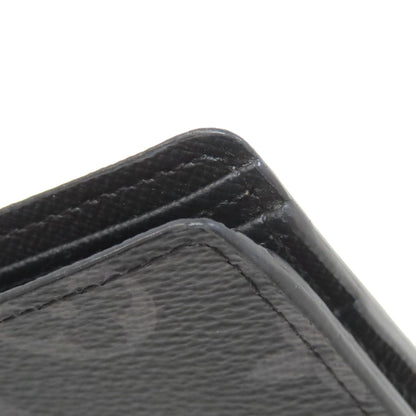 LOUIS VUITTON M61695 Portefeiulle ã» Multripru Bifold Wallet No Coin Pocket Monogram Eclipse mens [Used]