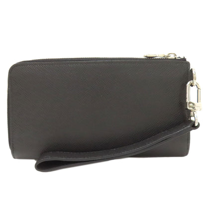 LOUIS VUITTON M69409 Zippy Dragonne Long wallet (with coin pocket) Taiga Ladies [Used]