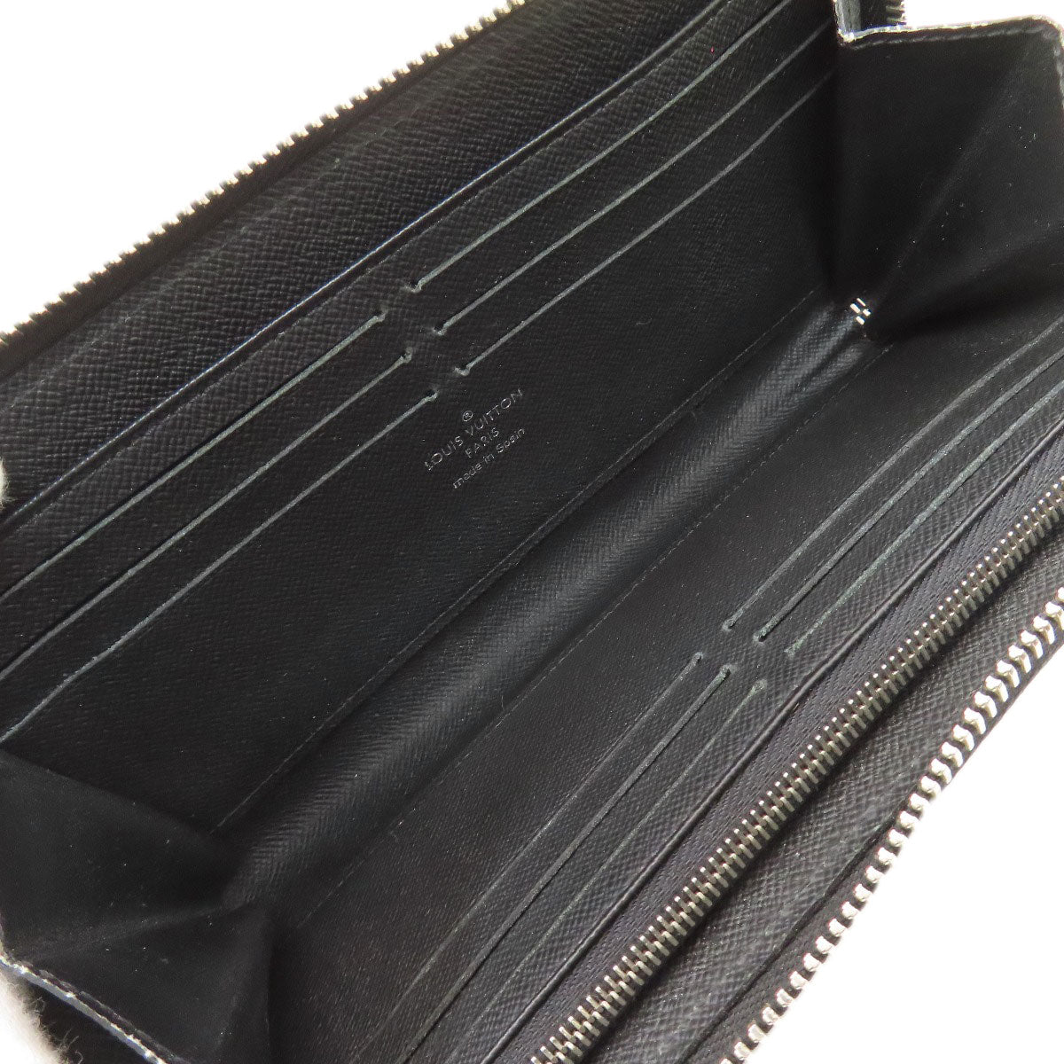 LOUIS VUITTON M69409 Zippy Dragonne Long wallet (with coin pocket) Taiga Ladies [Used]