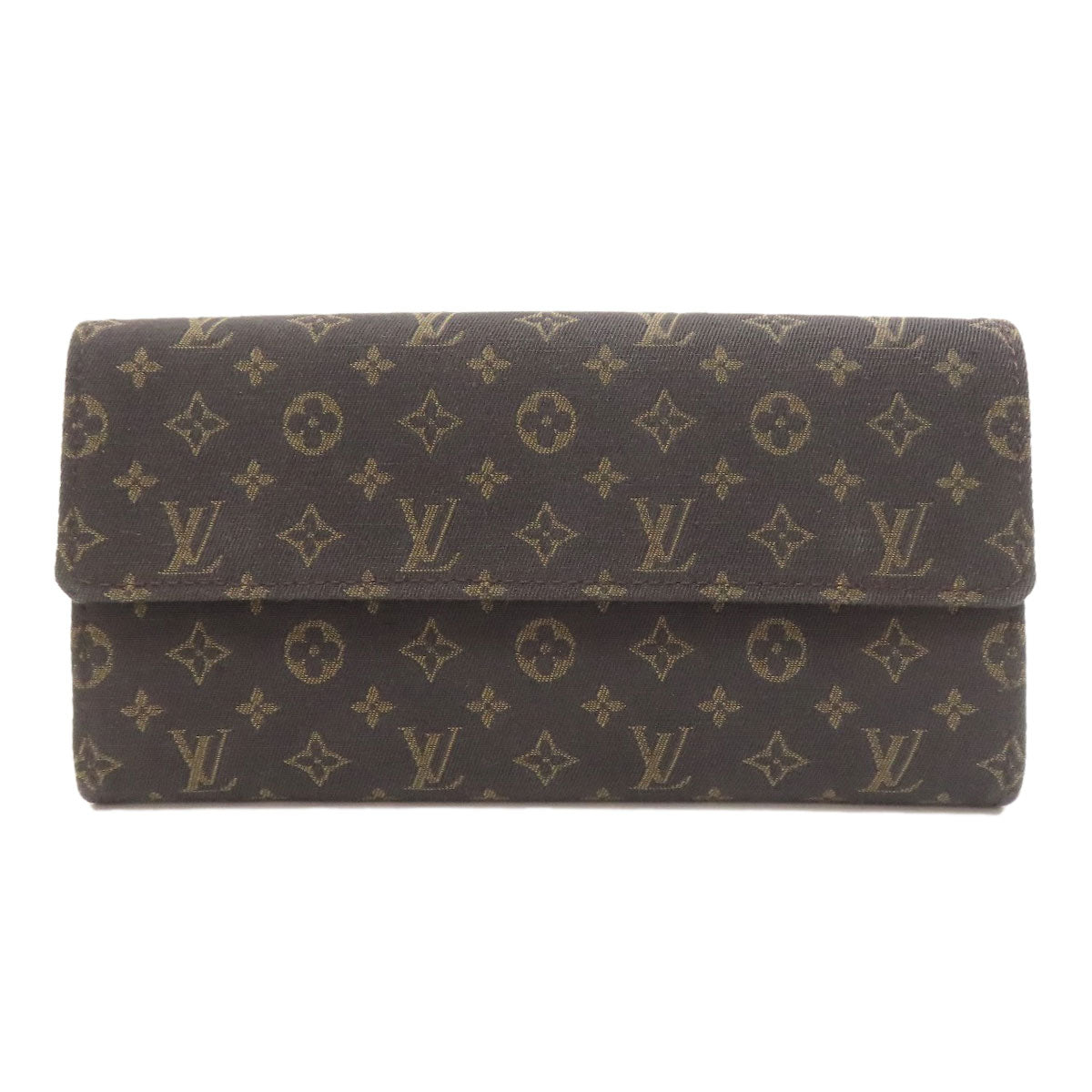 LOUIS VUITTON M95234 Portefeiulle Â· Sarah Long wallet (with coin pocket) Monogram mini orchid Ladies [Used]