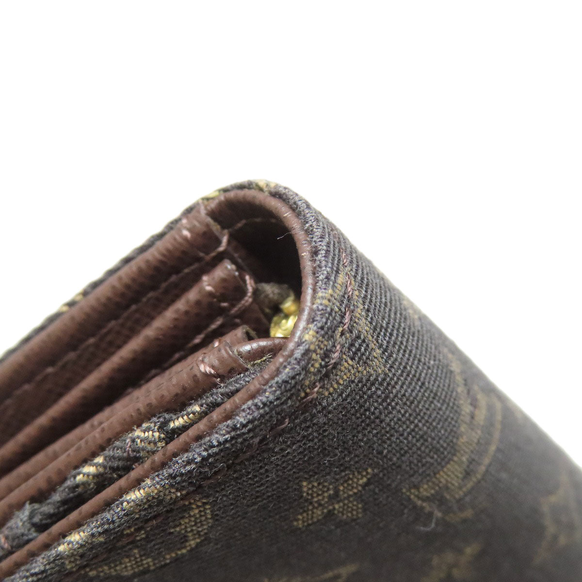 LOUIS VUITTON M95234 Portefeiulle Â· Sarah Long wallet (with coin pocket) Monogram mini orchid Ladies [Used]