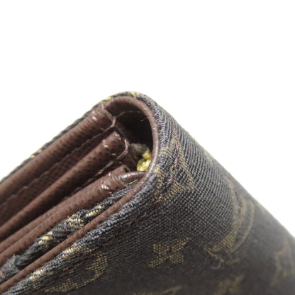 LOUIS VUITTON M95234 Portefeiulle Â· Sarah Long wallet (with coin pocket) Monogram mini orchid Ladies [Used]