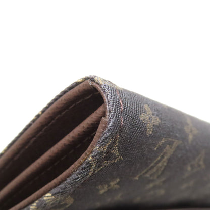 LOUIS VUITTON M95234 Portefeiulle Â· Sarah Long wallet (with coin pocket) Monogram mini orchid Ladies [Used]
