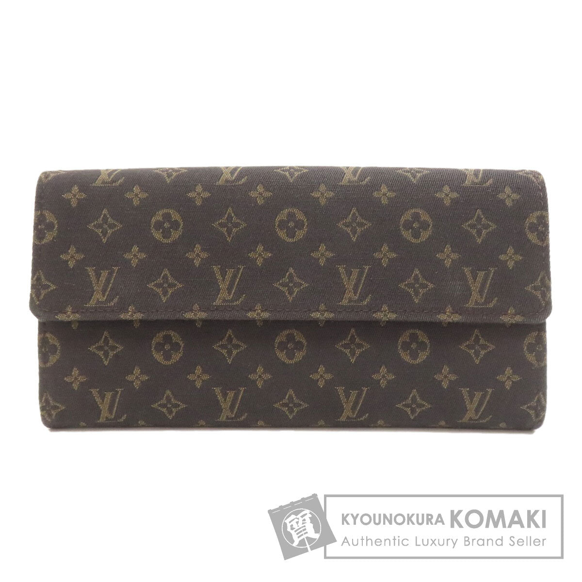LOUIS VUITTON M95234 Portefeiulle Â· Sarah Long wallet (with coin pocket) Monogram mini orchid Ladies [Used]