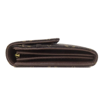 LOUIS VUITTON M95234 Portefeiulle Â· Sarah Long wallet (with coin pocket) Monogram mini orchid Ladies [Used]