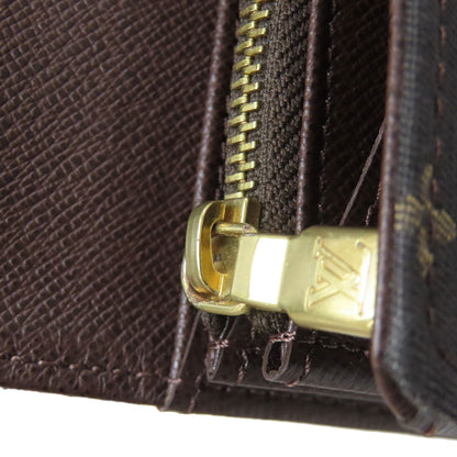 LOUIS VUITTON M95234 Portefeiulle Â· Sarah Long wallet (with coin pocket) Monogram mini orchid Ladies [Used]