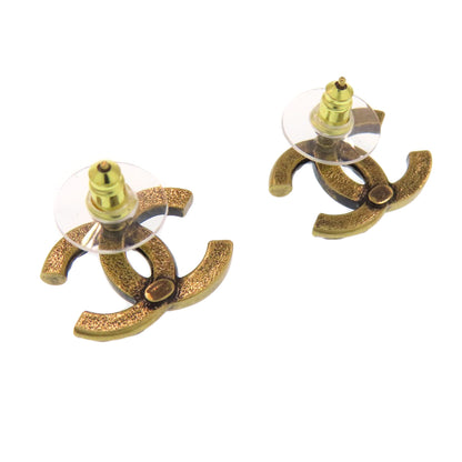 CHANEL COCO Mark rhinestone earring Metal Ladies [Used]
