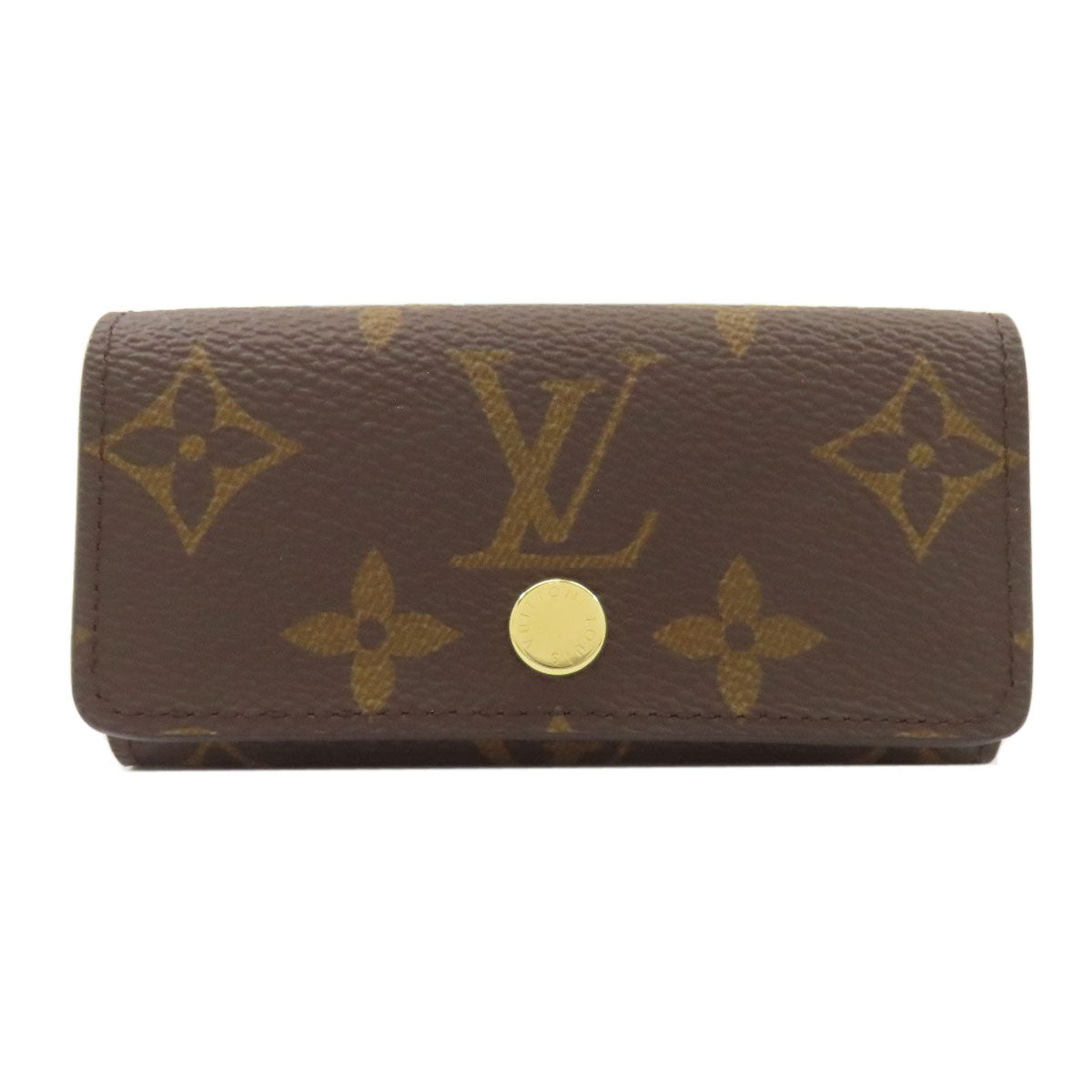 LOUIS VUITTON M62631 Multicles4 key holder Monogram canvas Ladies [Used]