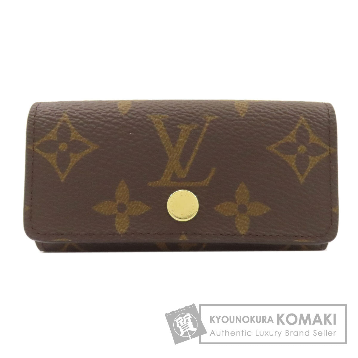 LOUIS VUITTON M62631 Multicles4 key holder Monogram canvas Ladies [Used]