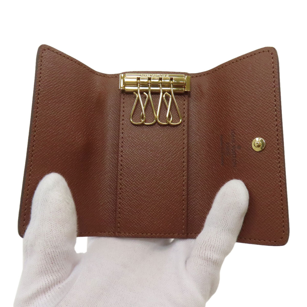 LOUIS VUITTON M62631 Multicles4 key holder Monogram canvas Ladies [Used]