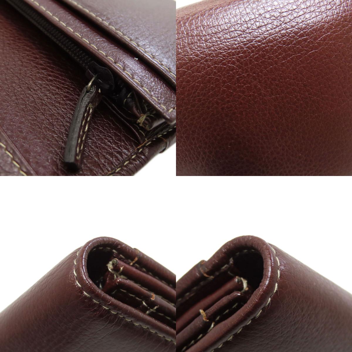 GUCCI 190425 logo Long wallet (with coin pocket) Leather Ladies [Used]