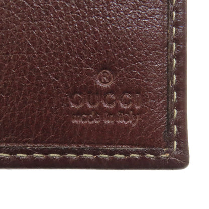 GUCCI 190425 logo Long wallet (with coin pocket) Leather Ladies [Used]