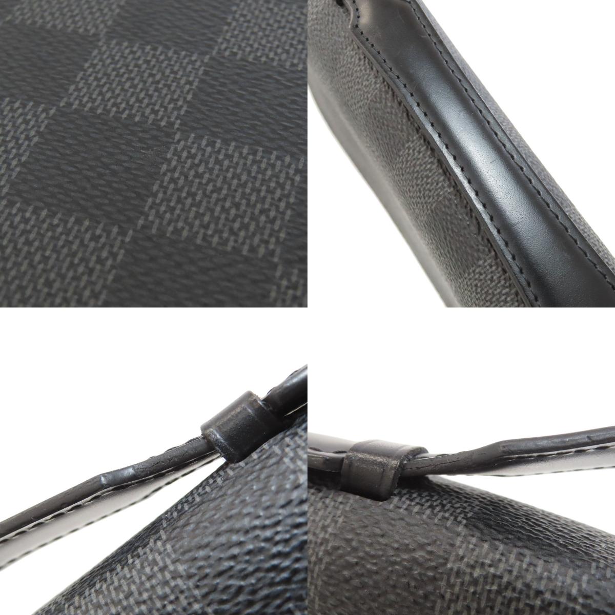 LOUIS VUITTON N61254 Zippy XL business bag Damier Anfini mens [Used]
