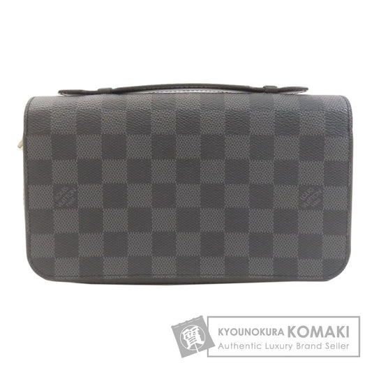 LOUIS VUITTON N61254 Zippy XL business bag Damier Anfini mens [Used]