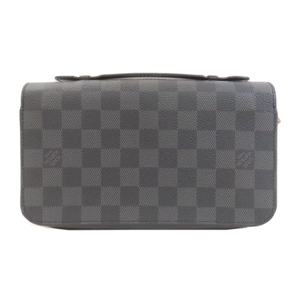 LOUIS VUITTON N61254 Zippy XL business bag Damier Anfini mens [Used]