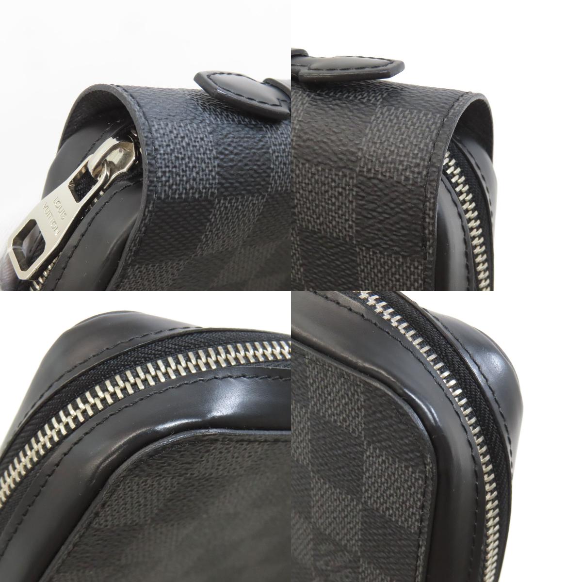 LOUIS VUITTON N61254 Zippy XL business bag Damier Anfini mens [Used]
