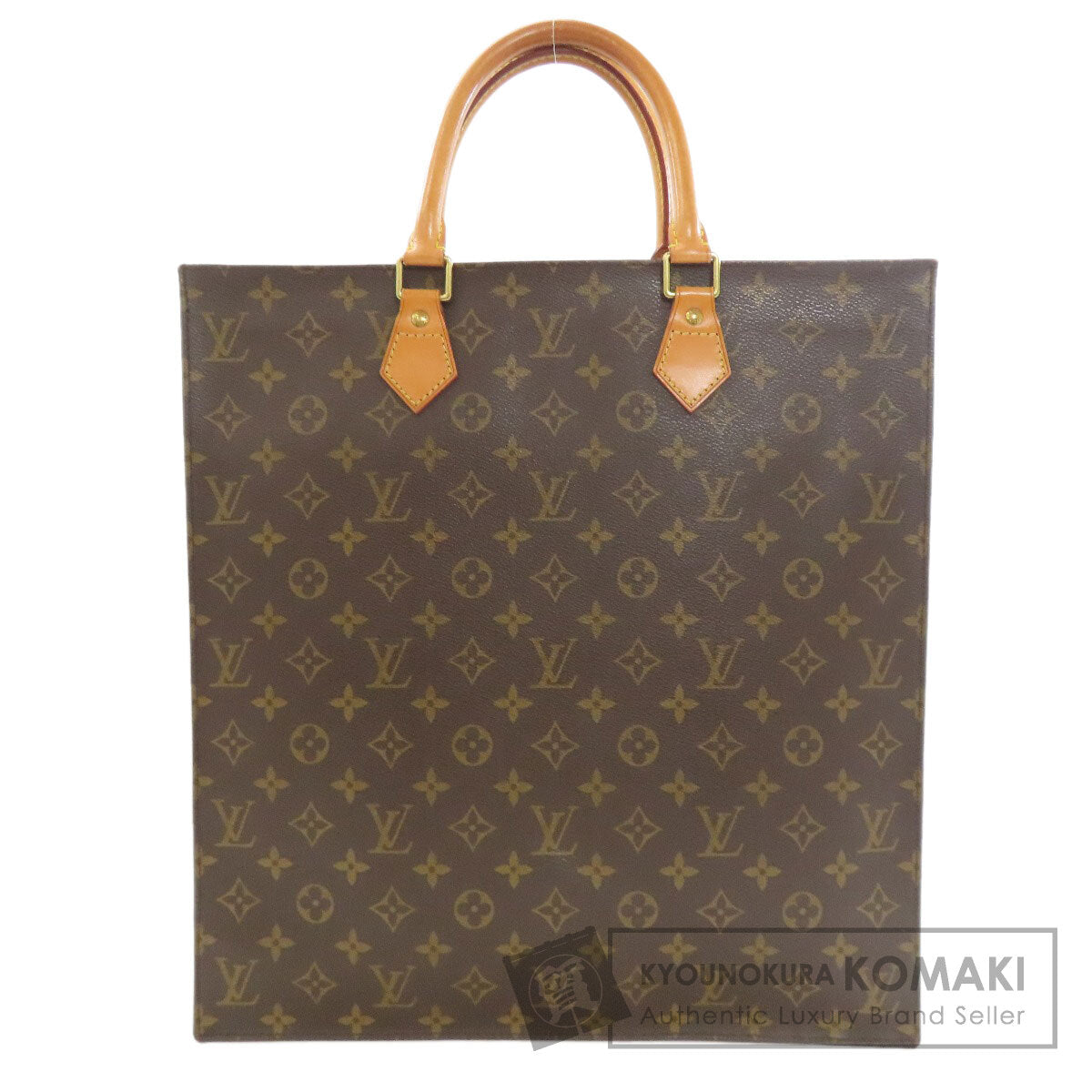 LOUIS VUITTON M51140 Sac Plat Handbag Monogram canvas Ladies [Used]