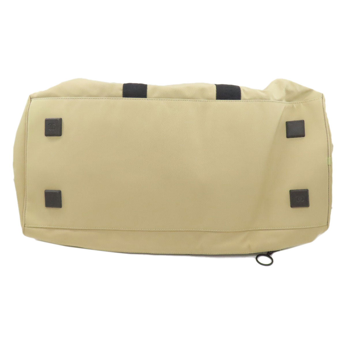 CHANEL Sport Line SilverHardware Boston bag Nylon canvas Ladies [Used]