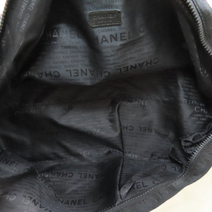 CHANEL Sport Line SilverHardware Boston bag Nylon canvas Ladies [Used]