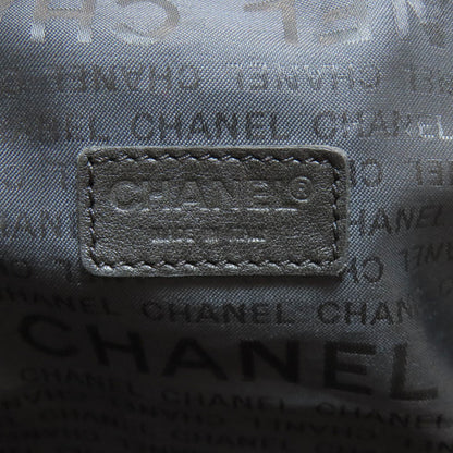 CHANEL Sport Line SilverHardware Boston bag Nylon canvas Ladies [Used]