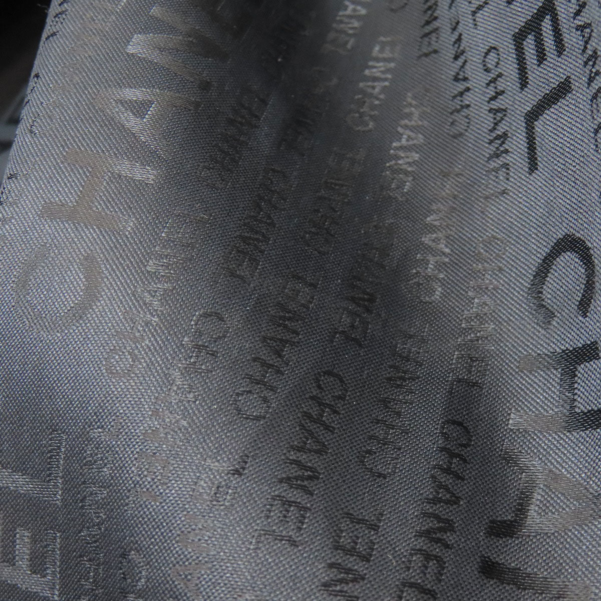 CHANEL Sport Line SilverHardware Boston bag Nylon canvas Ladies [Used]