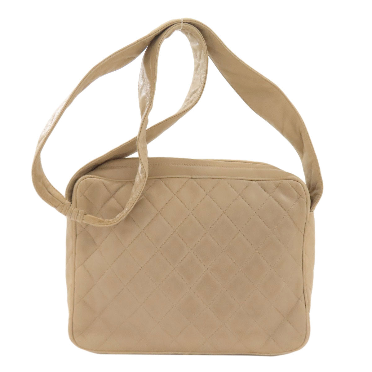 CHANEL Matelasse GoldHardware Shoulder Bag Lambskin Ladies [Used]