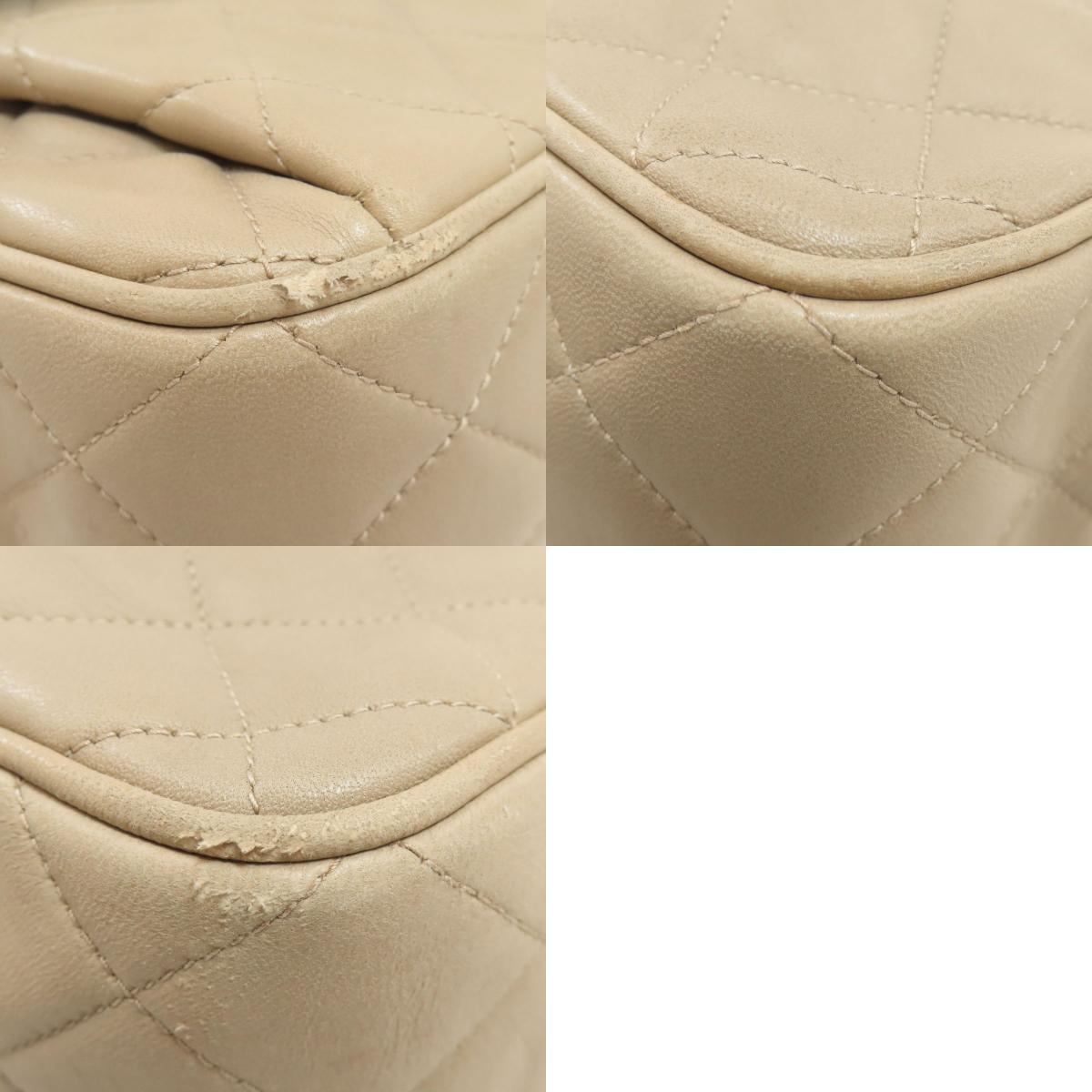 CHANEL Matelasse GoldHardware Shoulder Bag Lambskin Ladies [Used]