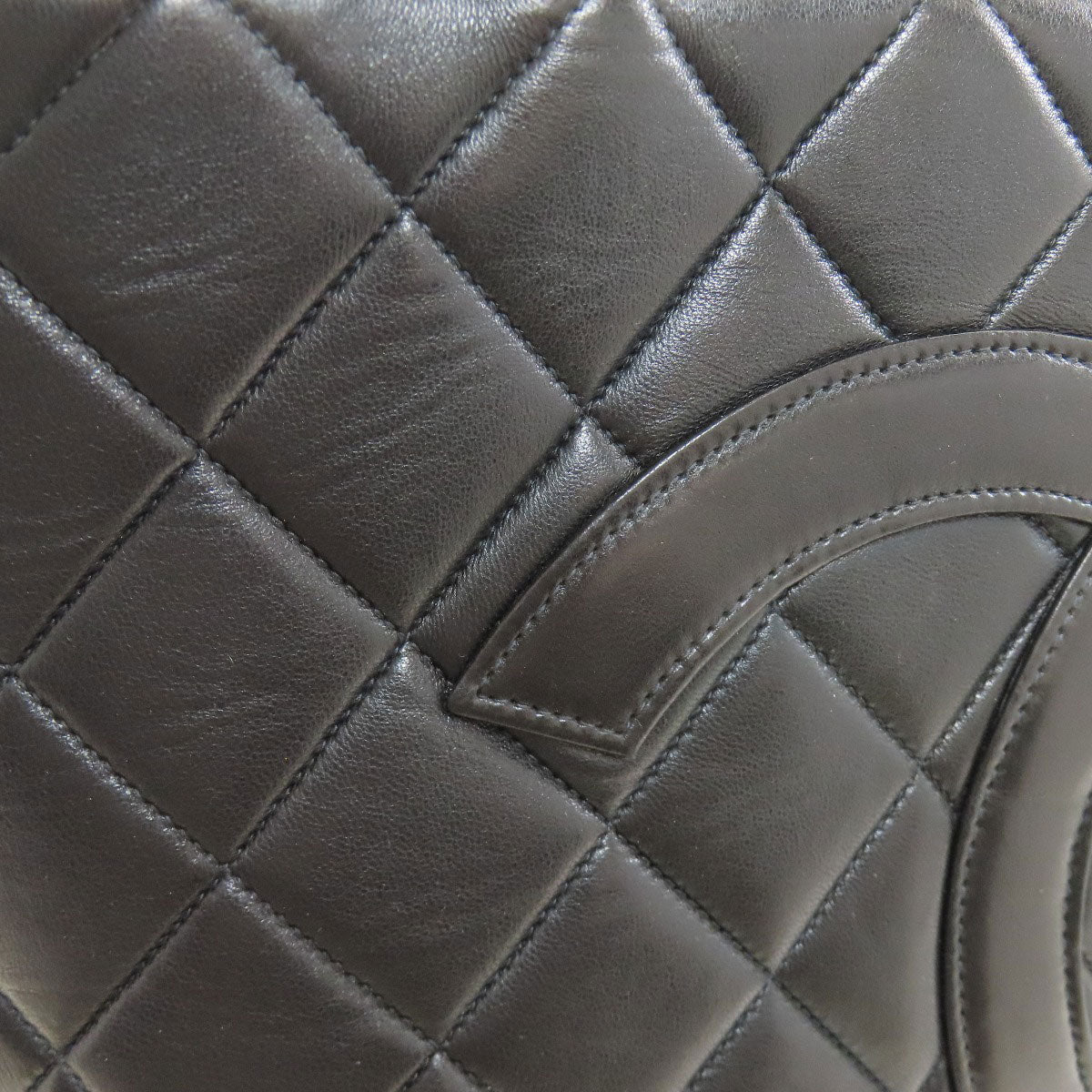 CHANEL Medallion GoldHardware Tote Bag Lambskin Ladies [Used]