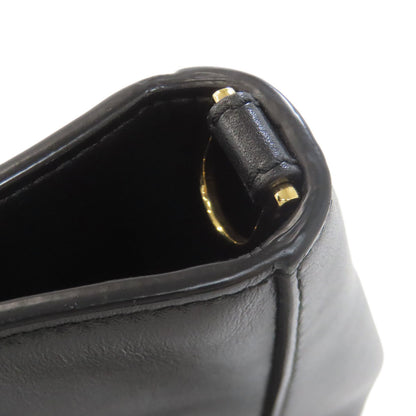 FENDI logo Handbag Leather Ladies [Used]