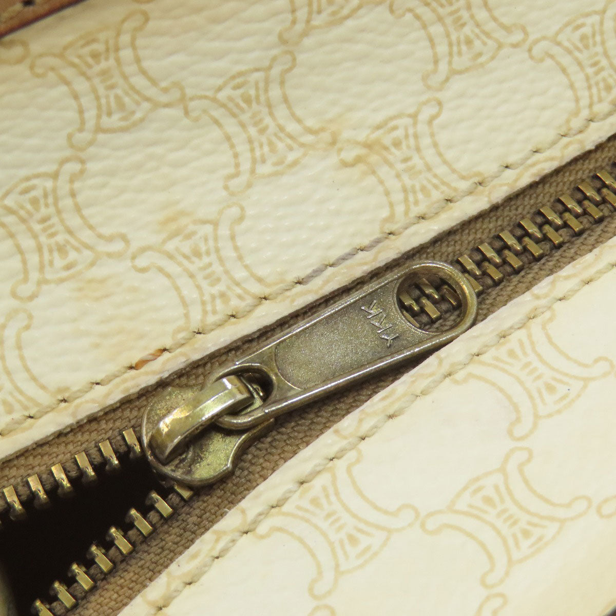 CELINE Macadam pattern 2WAY Shoulder Bag PVC Ladies [Used]