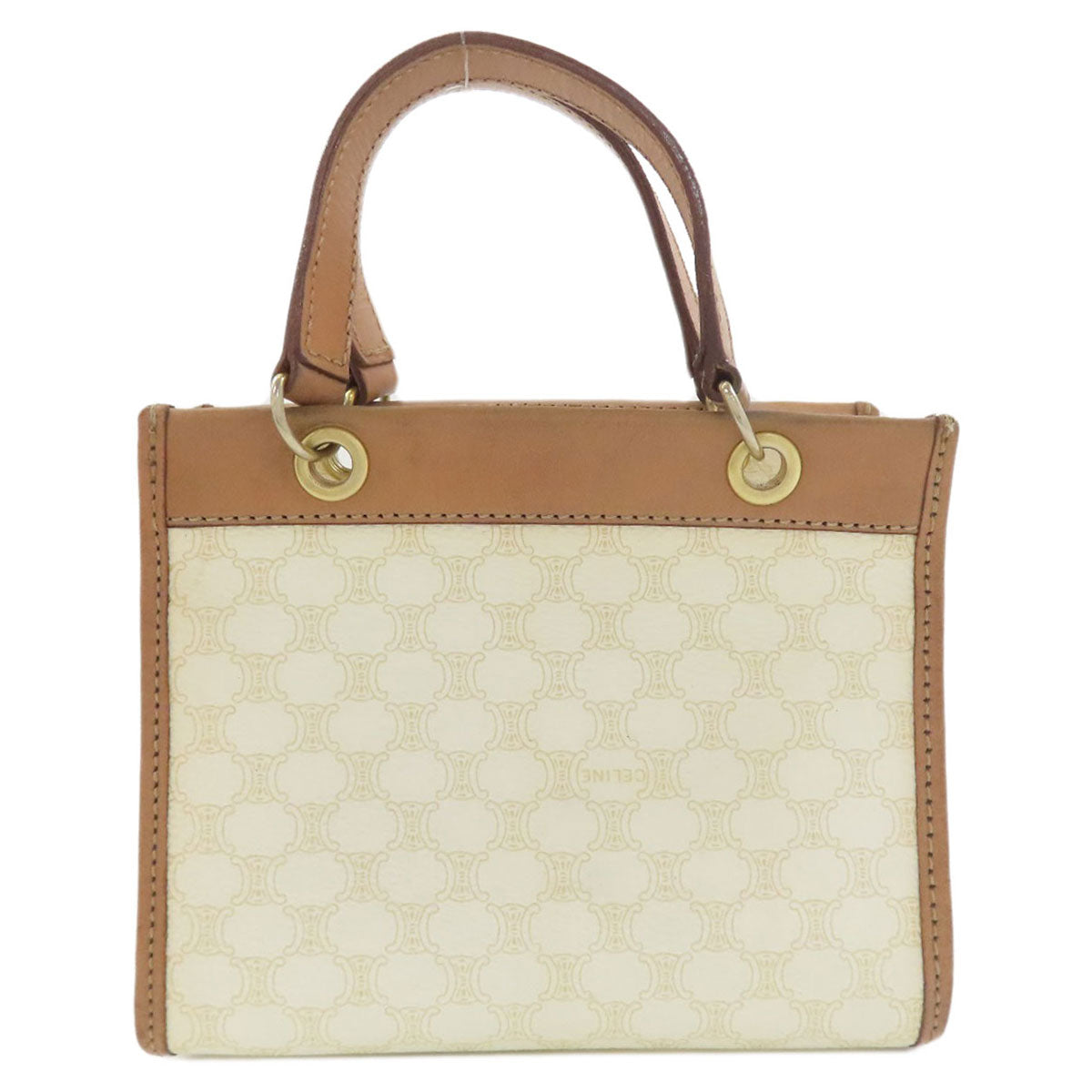 CELINE Macadam pattern 2WAY Shoulder Bag PVC Ladies [Used]