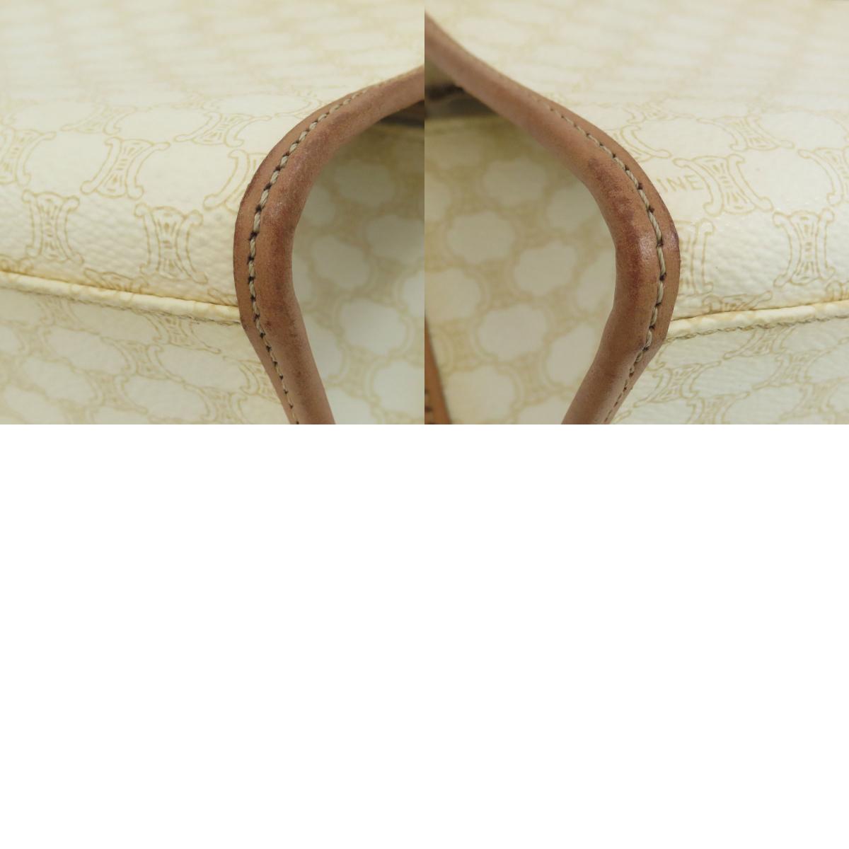 CELINE Macadam pattern 2WAY Shoulder Bag PVC Ladies [Used]