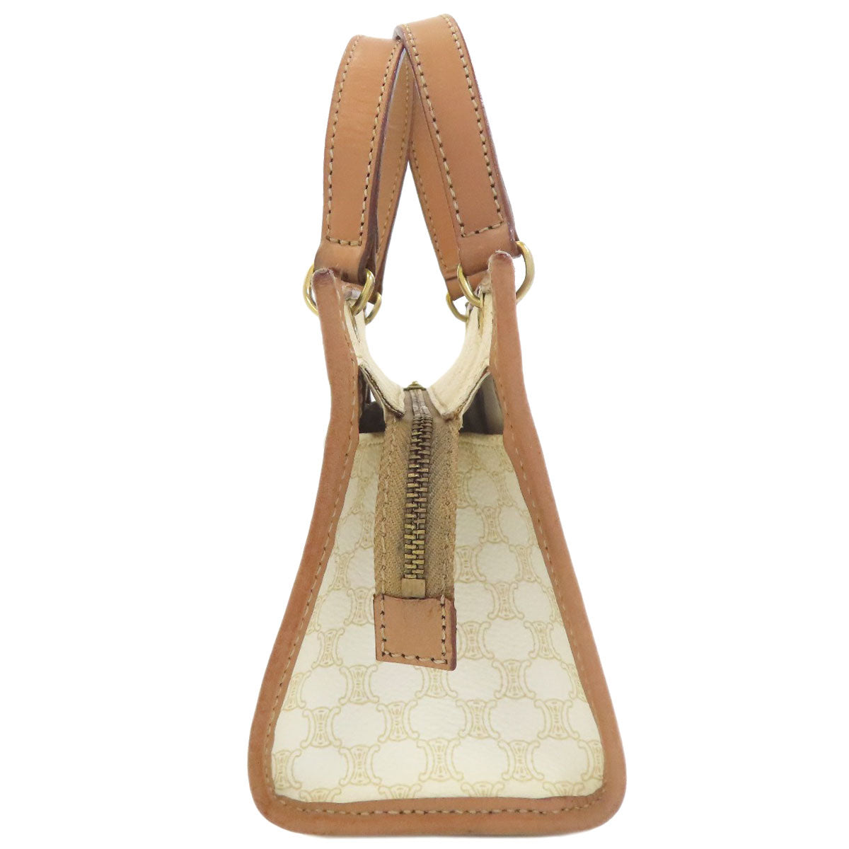 CELINE Macadam pattern 2WAY Shoulder Bag PVC Ladies [Used]