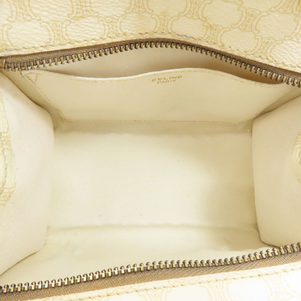 CELINE Macadam pattern 2WAY Shoulder Bag PVC Ladies [Used]