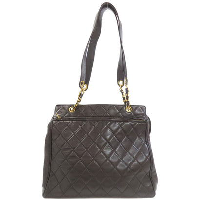 CHANEL Matelasse GoldHardware Tote Bag Lambskin Ladies [Used]
