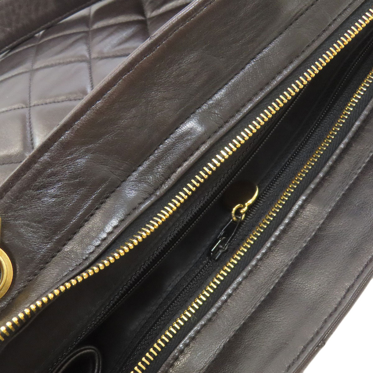 CHANEL Matelasse GoldHardware Tote Bag Lambskin Ladies [Used]