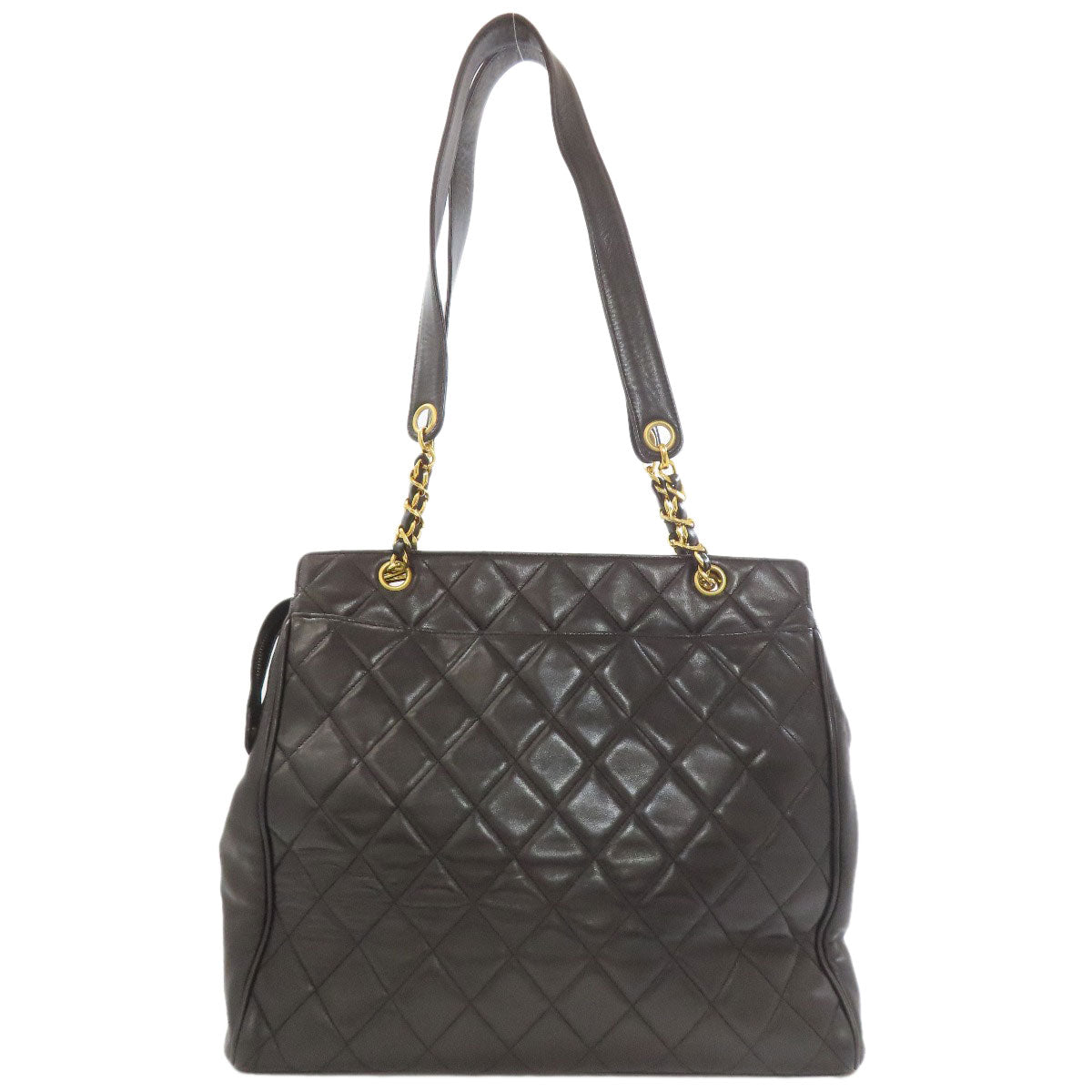 CHANEL Matelasse GoldHardware Tote Bag Lambskin Ladies [Used]