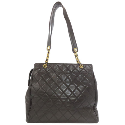 CHANEL Matelasse GoldHardware Tote Bag Lambskin Ladies [Used]