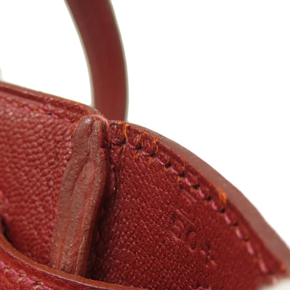 HERMES Cabana SilverHardware Tote Bag Calf Ladies [Used]