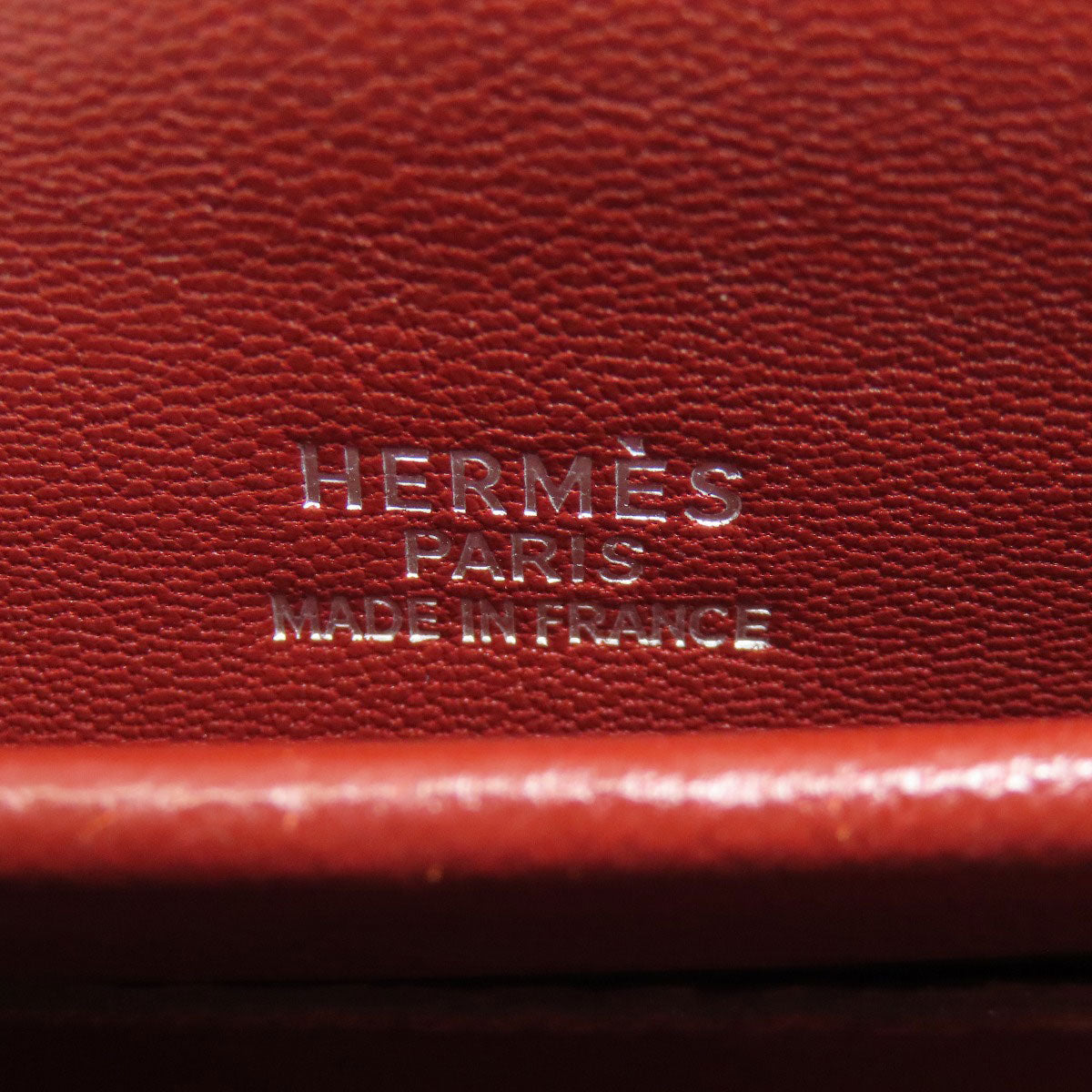 HERMES Cabana SilverHardware Tote Bag Calf Ladies [Used]