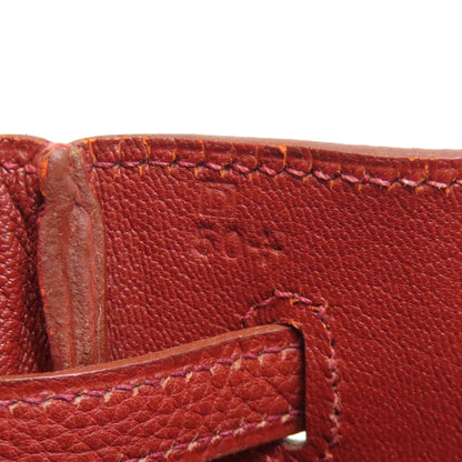 HERMES Cabana SilverHardware Tote Bag Calf Ladies [Used]