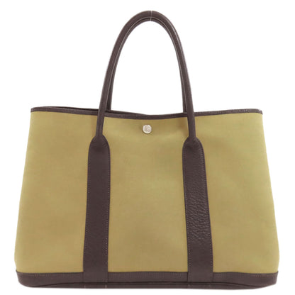 エルメス ガーデンパーティPM シルバー金具 トートバッグ トワルオフィシェ レディース 【中古】【HERMES】