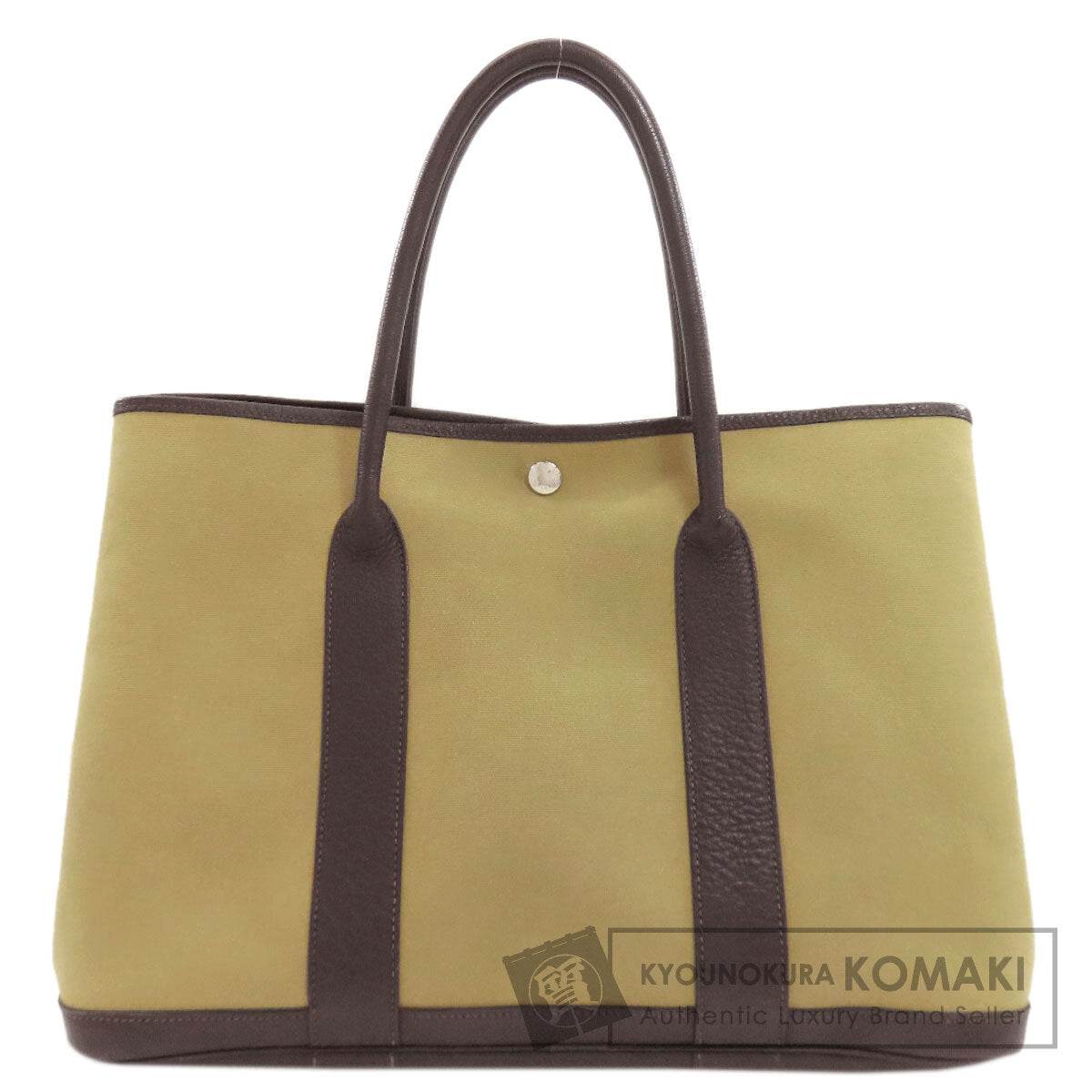 エルメス ガーデンパーティPM シルバー金具 トートバッグ トワルオフィシェ レディース 【中古】【HERMES】