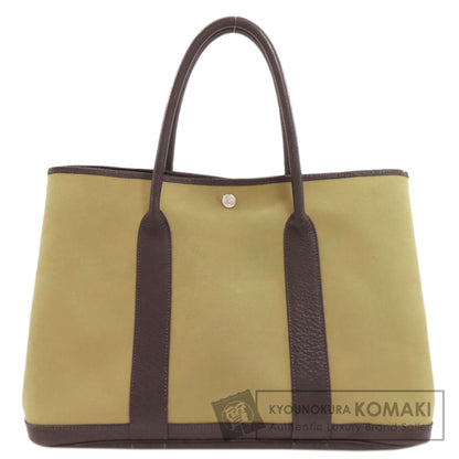 エルメス ガーデンパーティPM シルバー金具 トートバッグ トワルオフィシェ レディース 【中古】【HERMES】